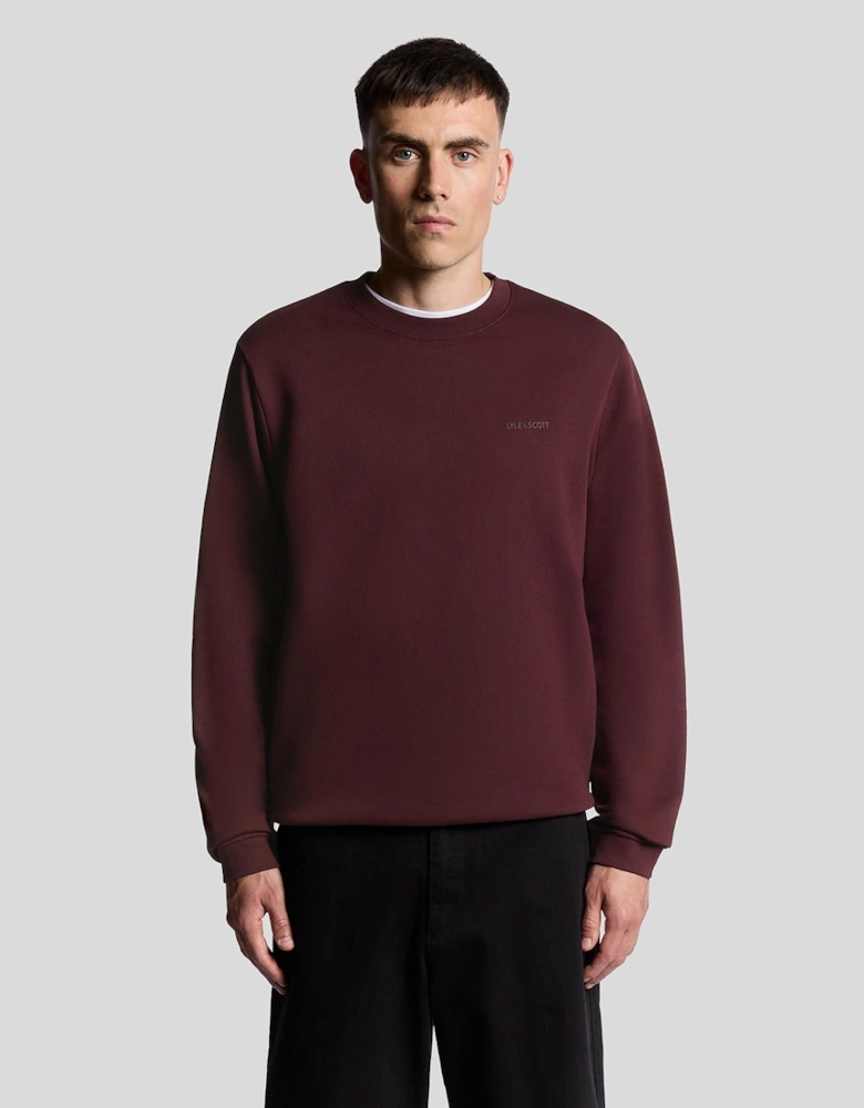 Brushback Fleece Crew Neck Sweatshirt