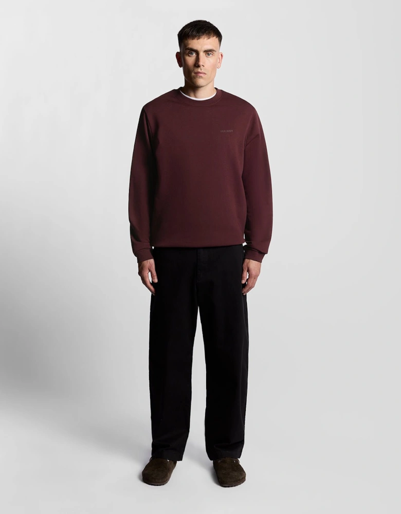 Brushback Fleece Crew Neck Sweatshirt
