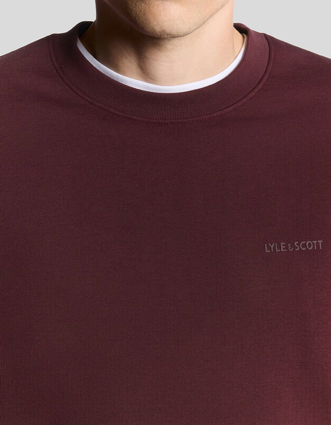 Brushback Fleece Crew Neck Sweatshirt