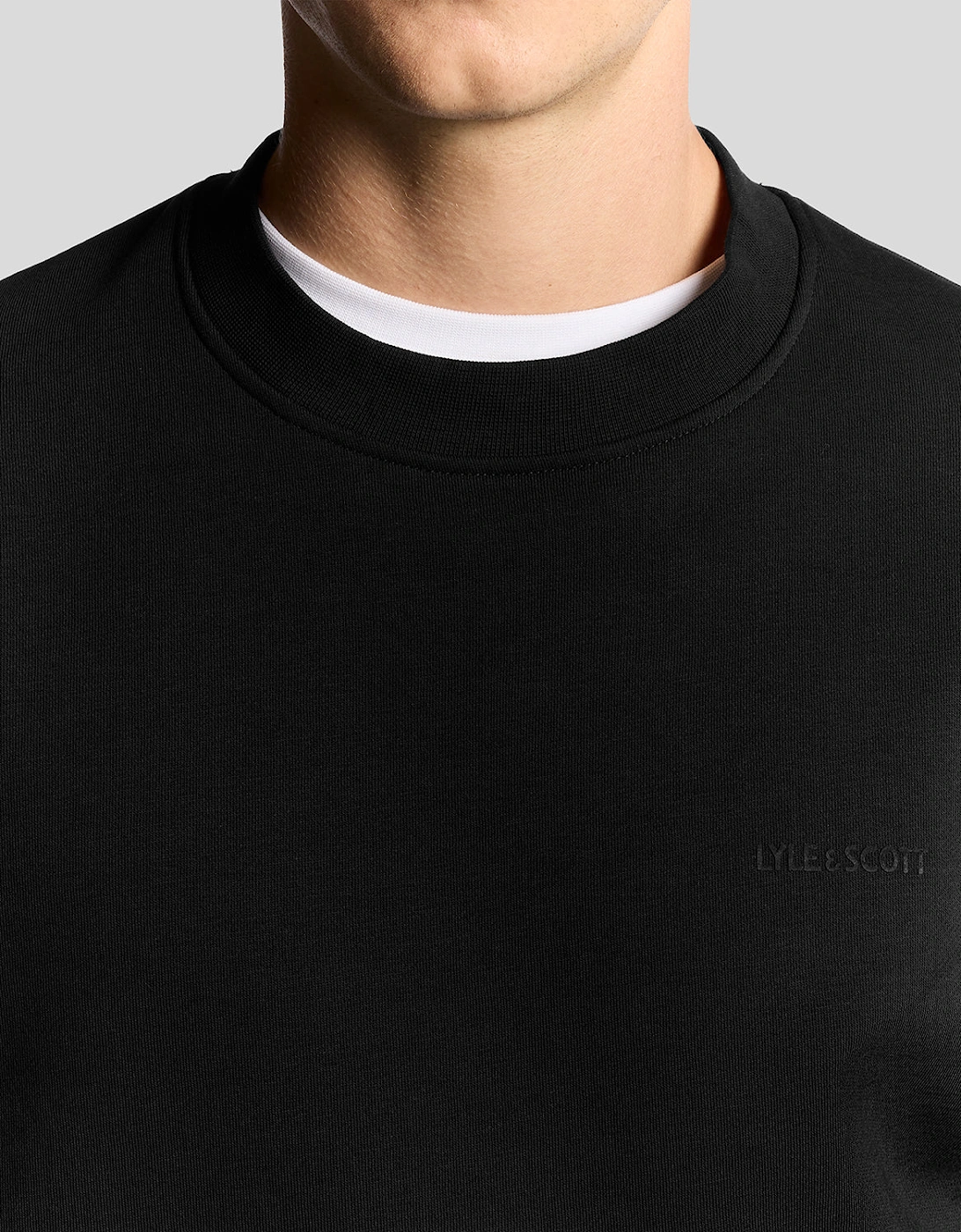 Brushback Fleece Crew Neck Sweatshirt