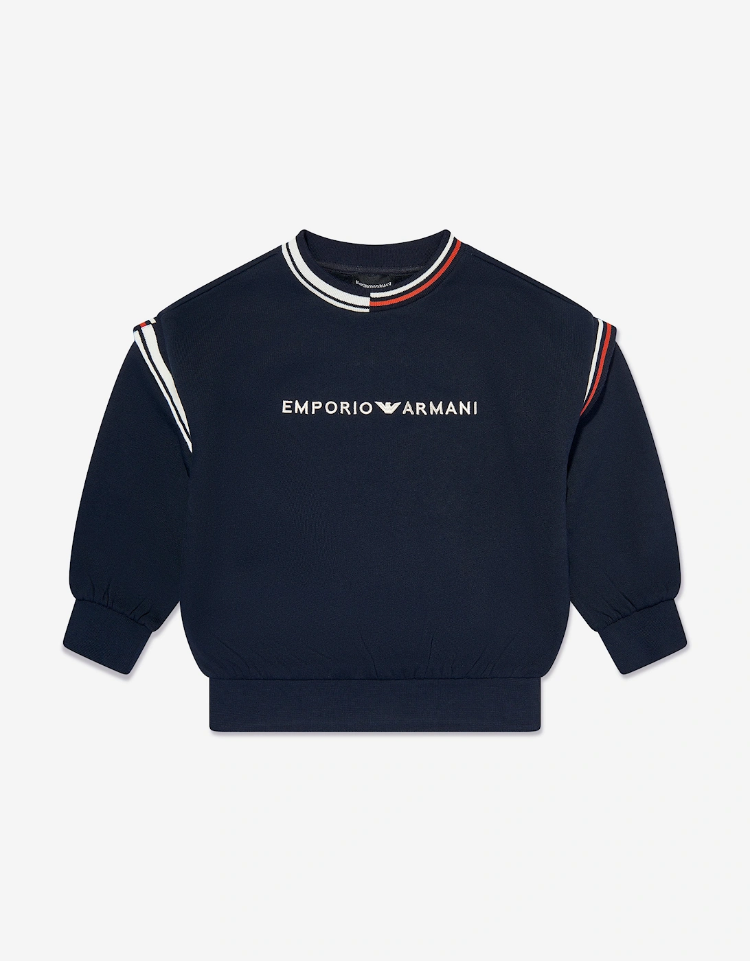 Boys Logo Sweatshirt in Navy, 5 of 4