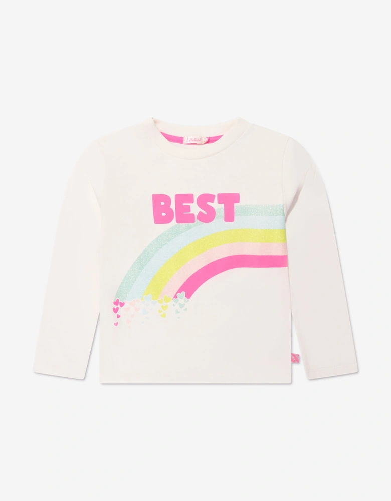 Billieblush Girls T-Shirts Set (2 Piece) in Ivory