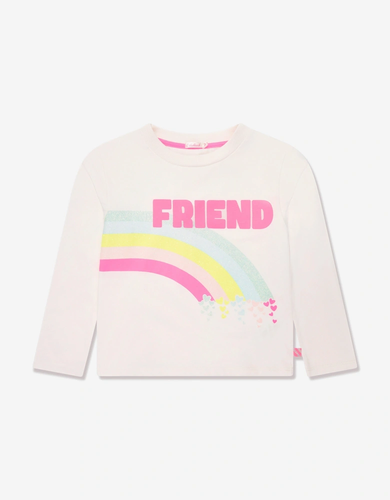 Billieblush Girls T-Shirts Set (2 Piece) in Ivory