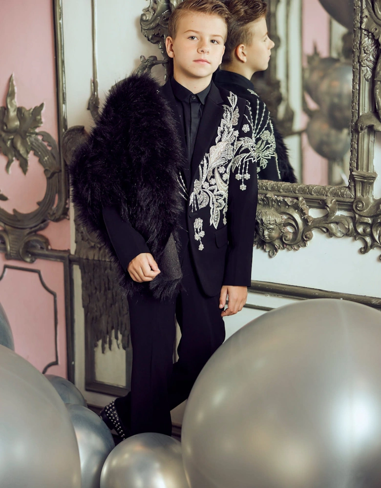 Boys Oberon Suit in Black
