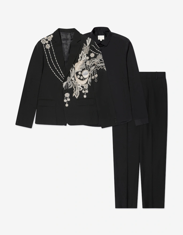 Boys Oberon Suit in Black