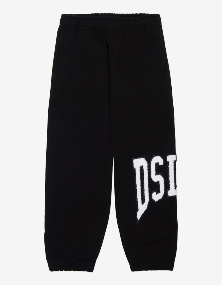 Boys Logo Joggers in Black
