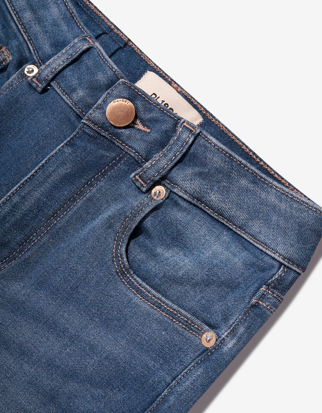 Girls Claire Boot Cut Jeans in Blue