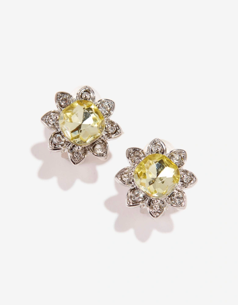 Girls Dinner & Movie Clip-On Earring Set in Multicolour