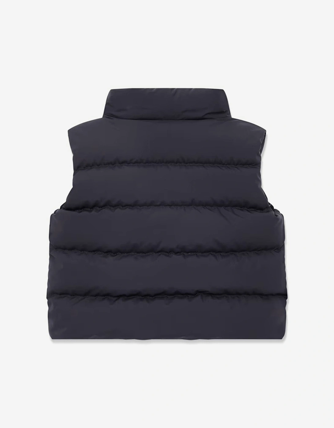 Baby Boys Down Padded Buang Gilet in Navy