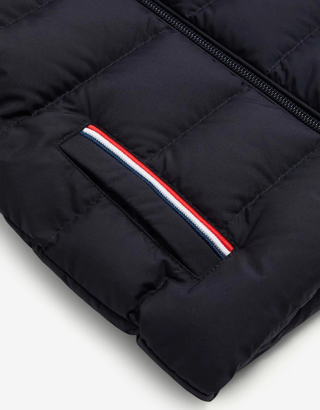 Baby Boys Down Padded Buang Gilet in Navy