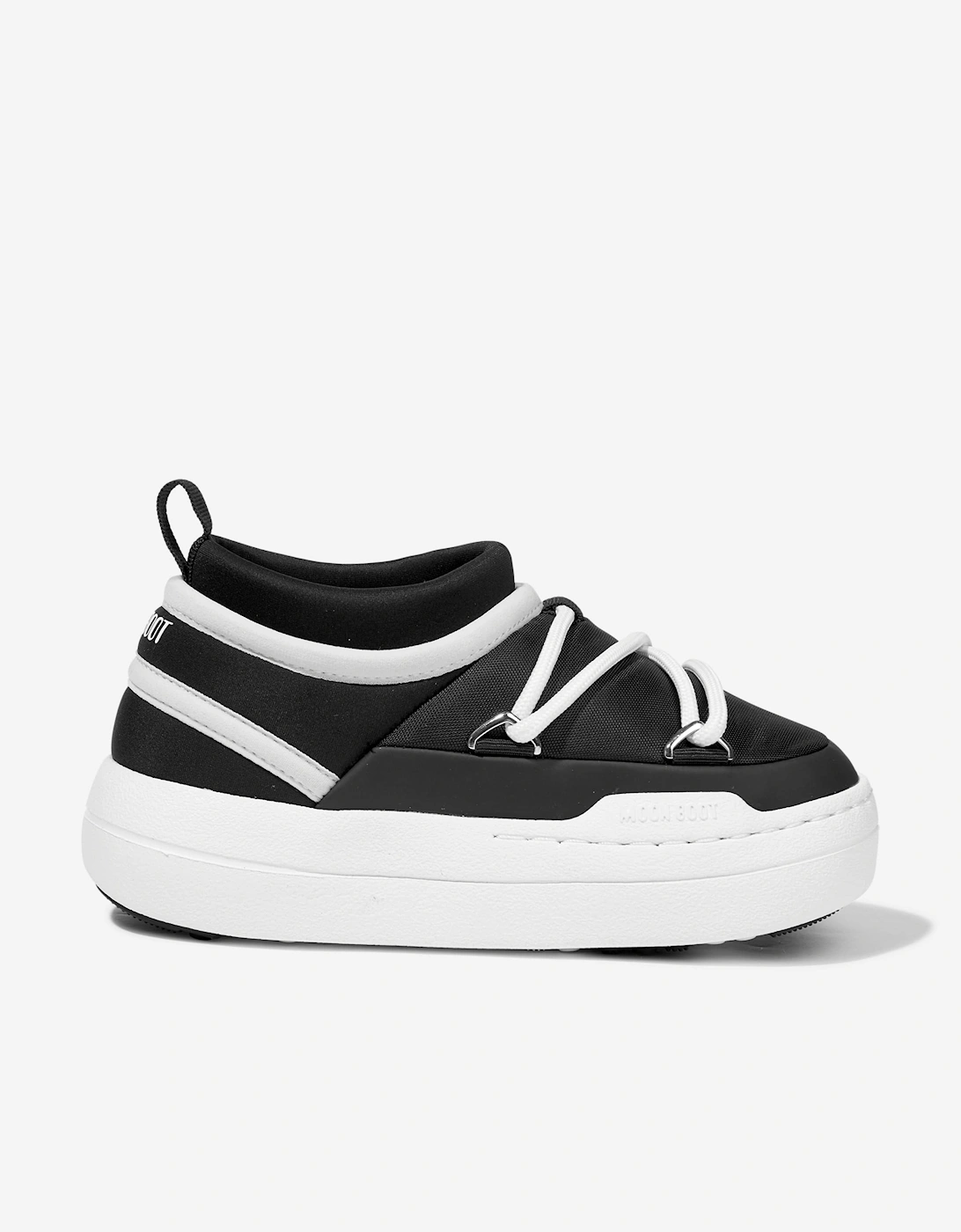 Moon Boot Kids JR Park Icon Trainers in Black, 5 of 4