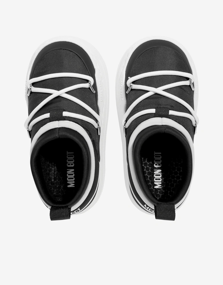 Moon Boot Kids JR Park Icon Trainers in Black