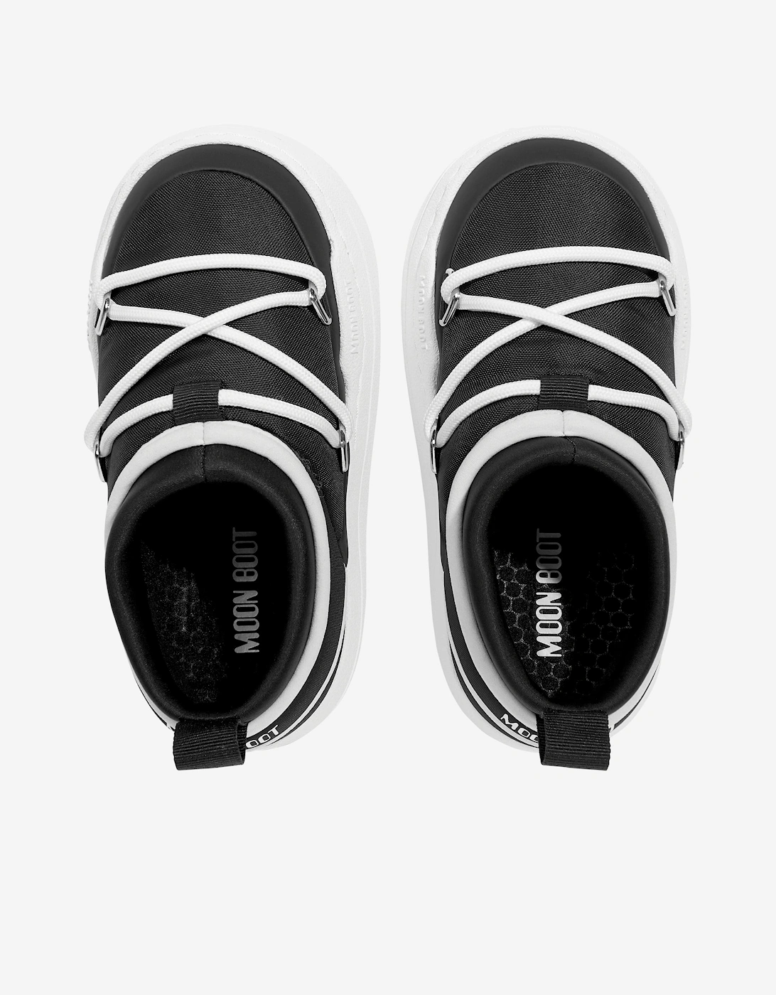 Moon Boot Kids JR Park Icon Trainers in Black