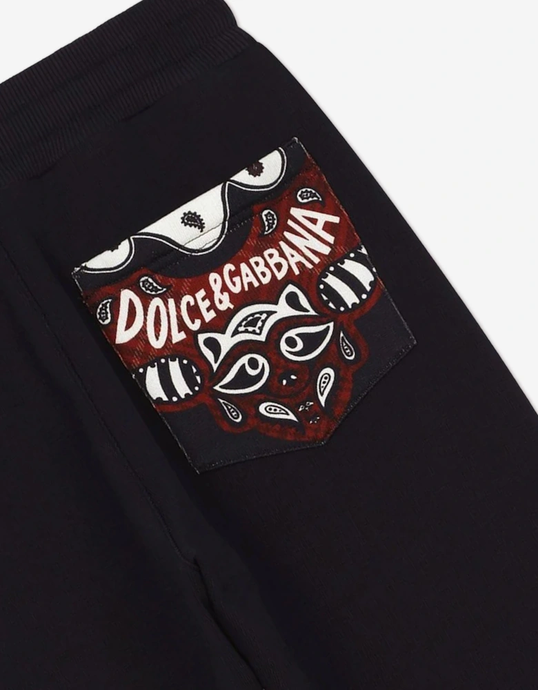 Boys Logo Joggers in Navy