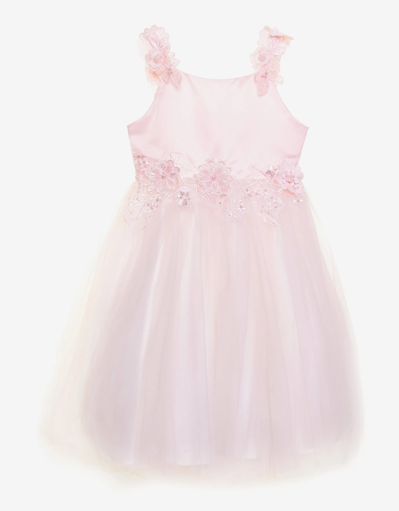 Girls Dreamy Delight Dress in Pink