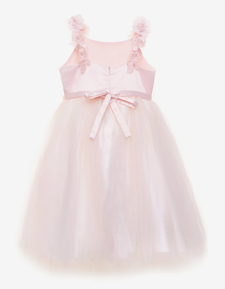 Girls Dreamy Delight Dress in Pink