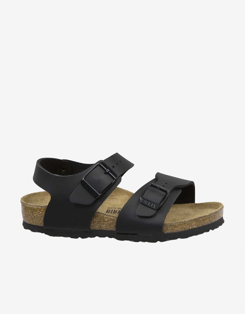 Kids New York Classic Sandals in Black