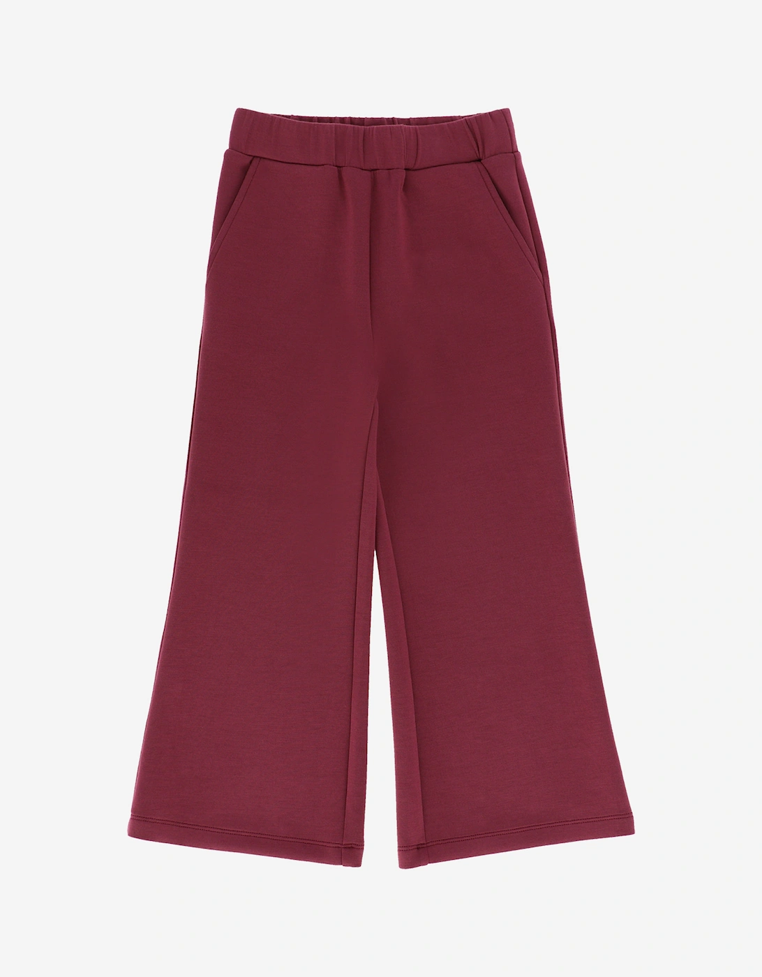 Angels Face Girls Deonne Tulle Trim Top and Jogger Set in Red