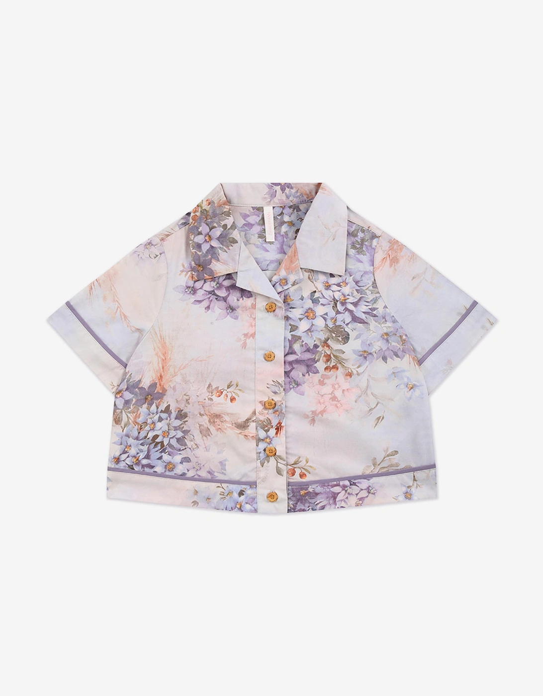 Girls Cascadian Poplin Shirt in Blue, 5 of 4