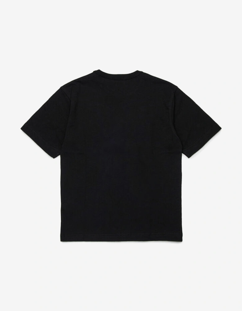 Boys Logo T-Shirt in Black