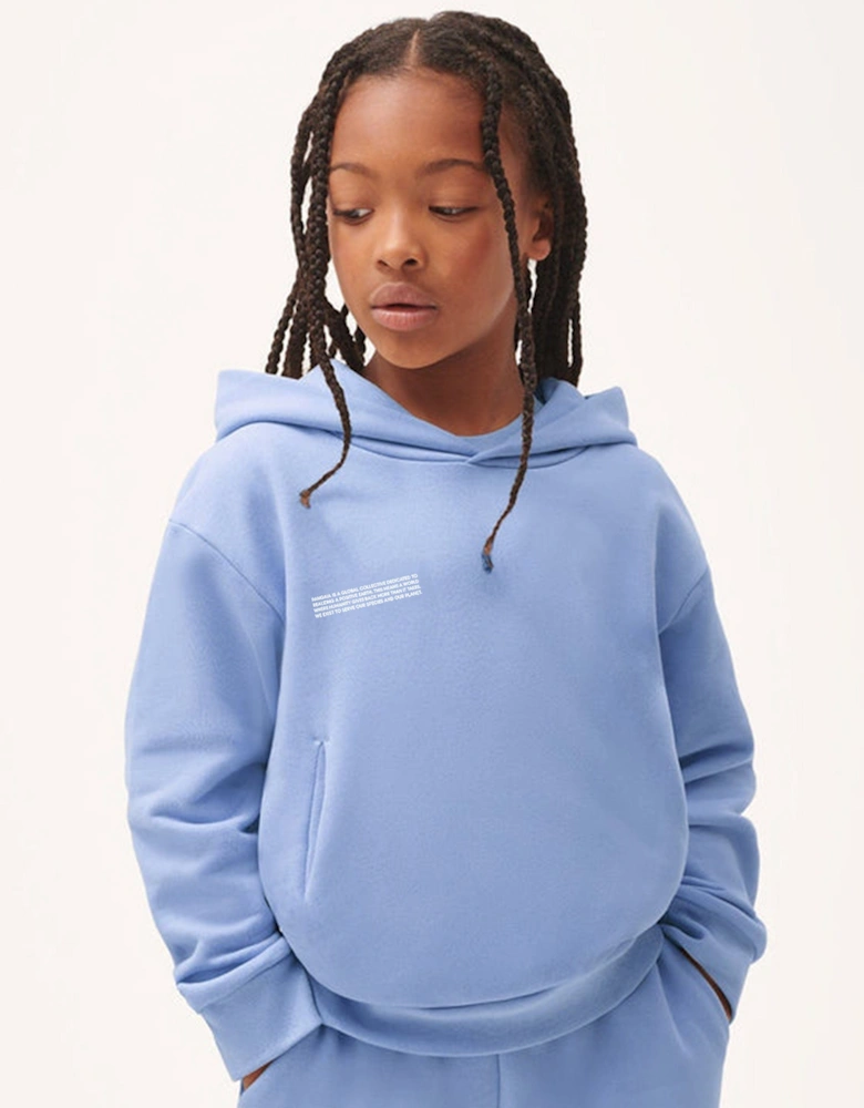 Kids 365 Midweight Hoodie in Blue