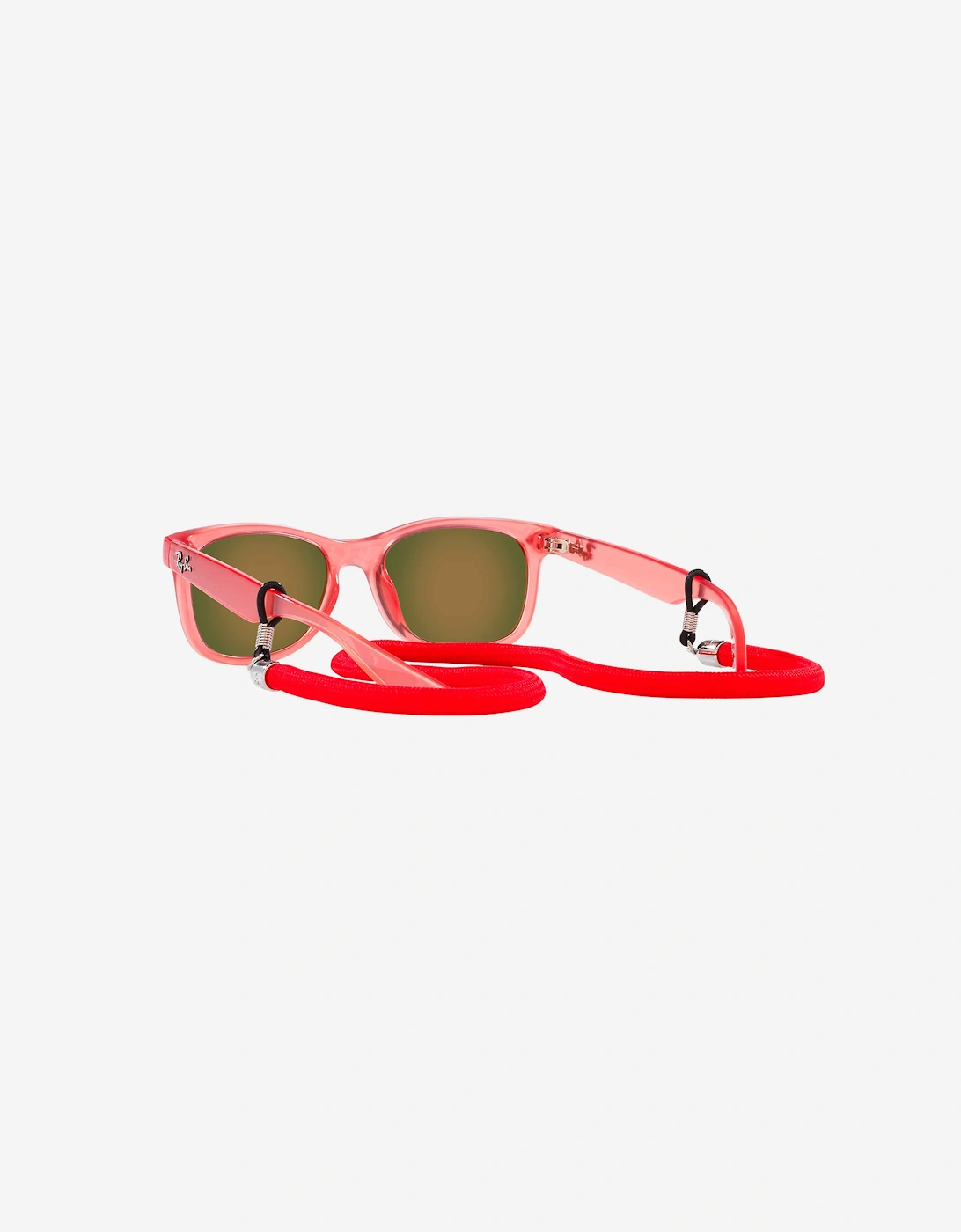 Kids Wayfarer Sunglasses in Red