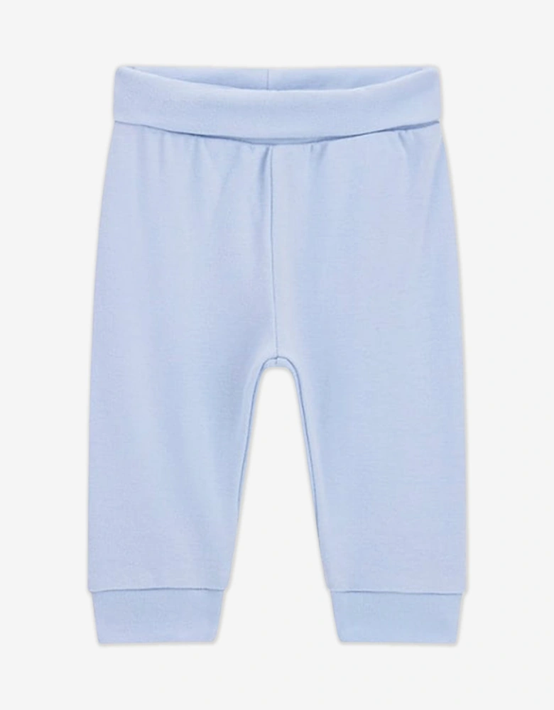 Baby Boys Bodysuit and Pants Set in Blue