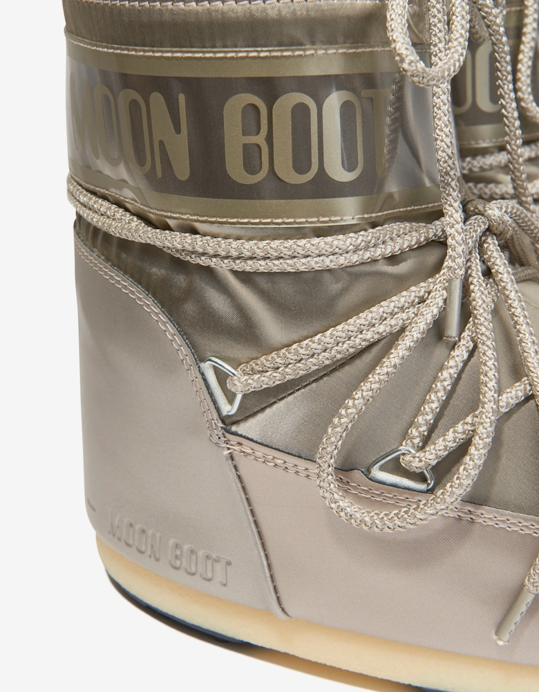 Kids Icon Low Glance Snow Boots in Gold