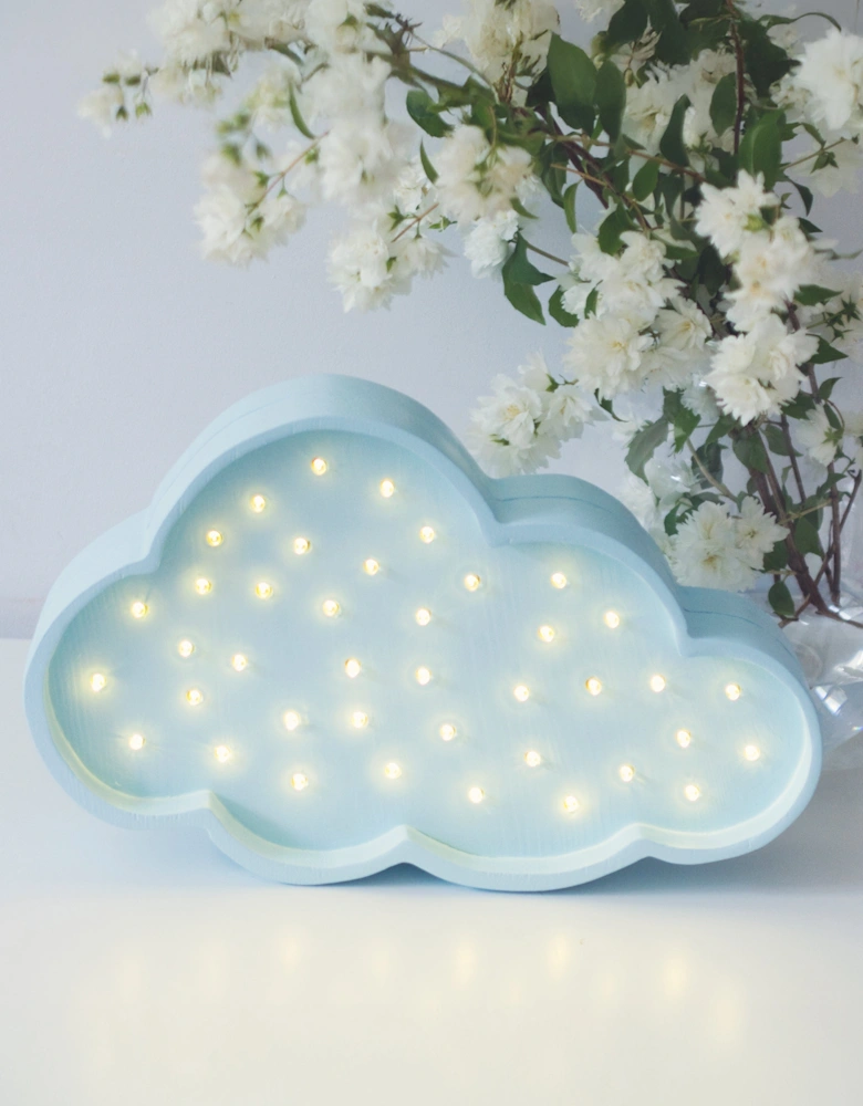 Cloud Lamp in Blue (21.5x34x5.5 cm)