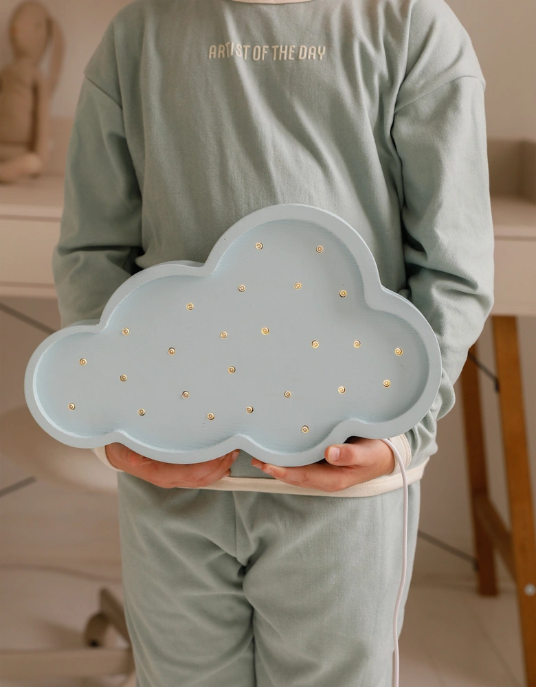 Cloud Lamp in Blue (21.5x34x5.5 cm)