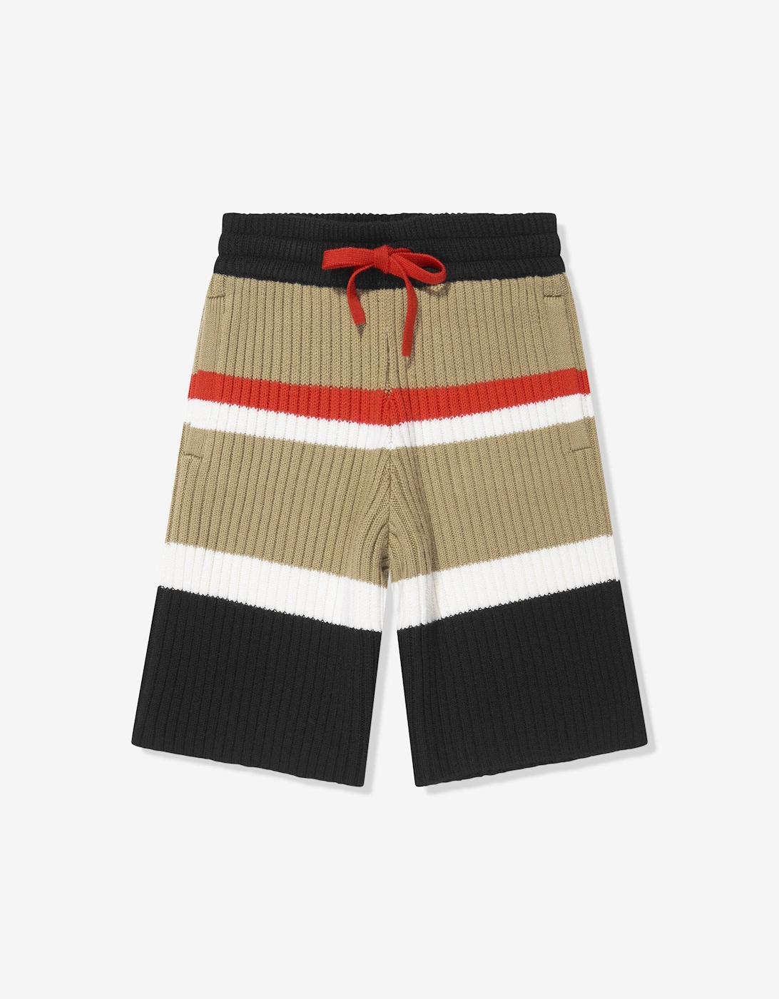 Boys Jaimie Stripe Shorts in Archive Beige, 6 of 5