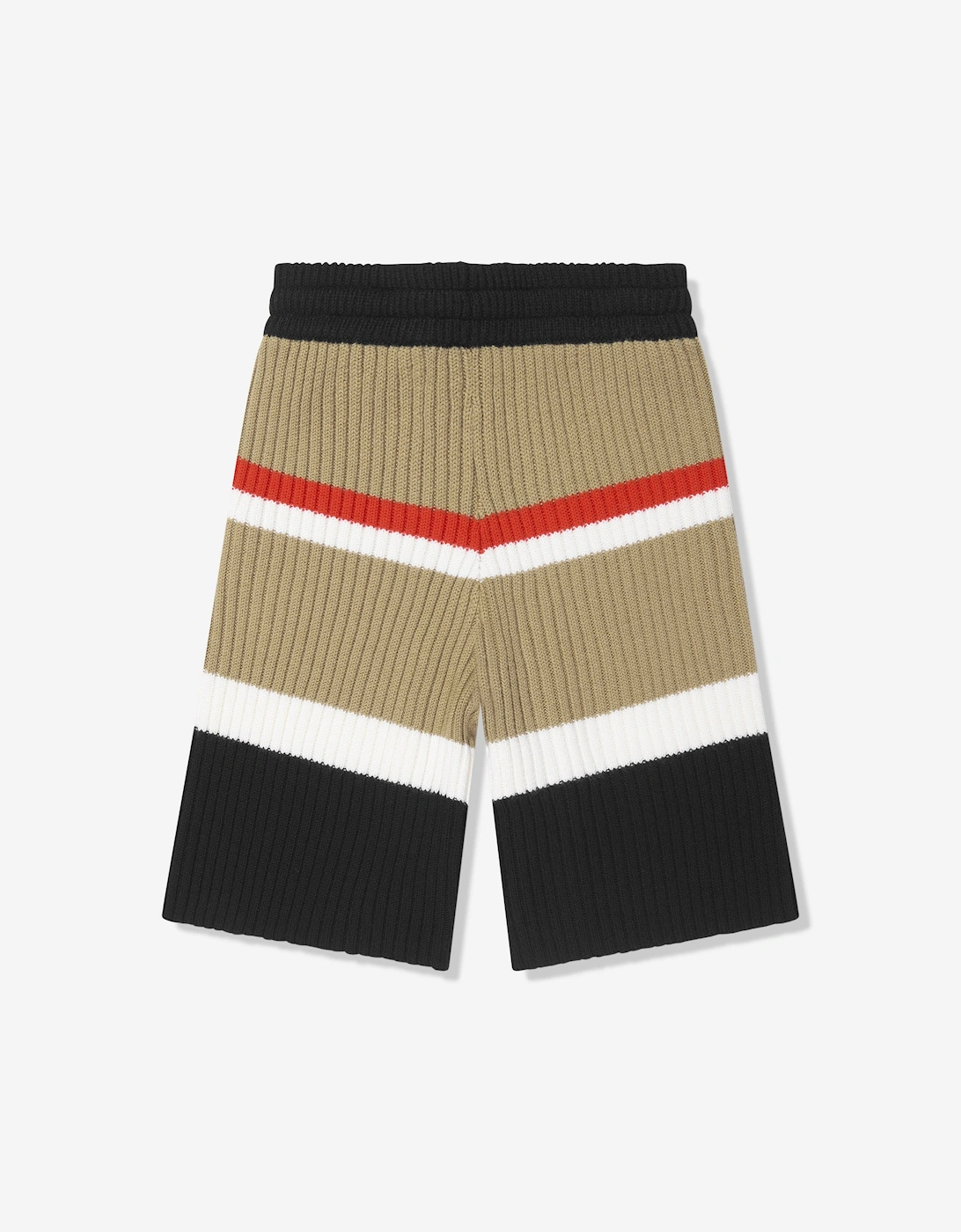 Boys Jaimie Stripe Shorts in Archive Beige