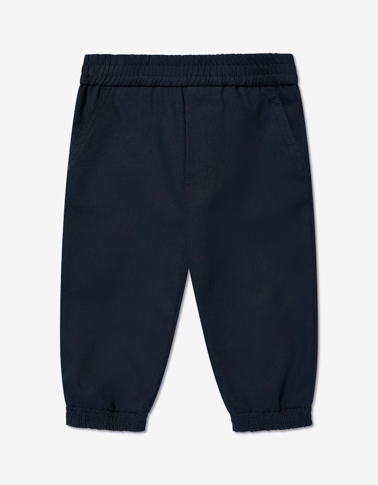 Enfant Baby Boys Logo Joggers in Navy