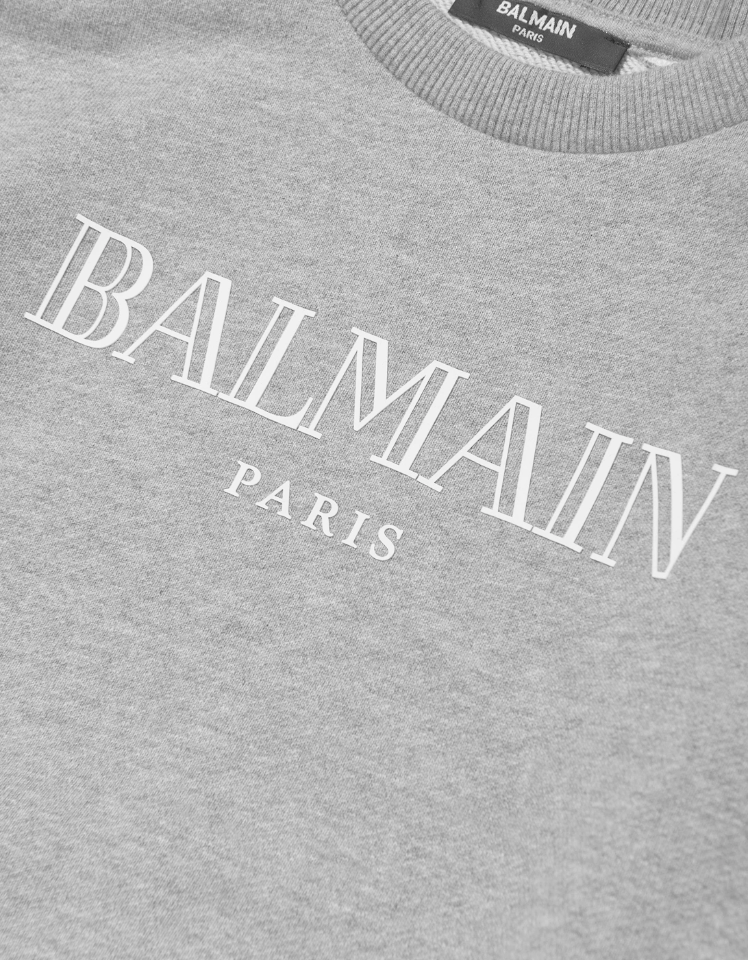 Boys Logo Sweatshirt in Grey