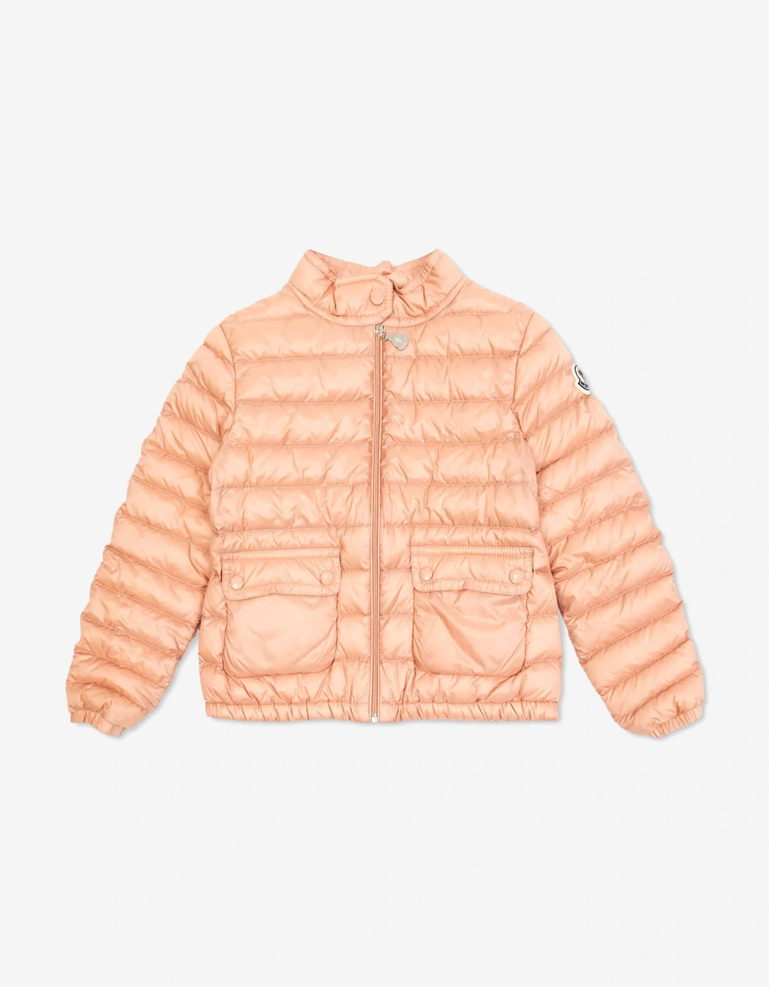 Girls Down Padded Lans Jacket in Pink, 5 of 4