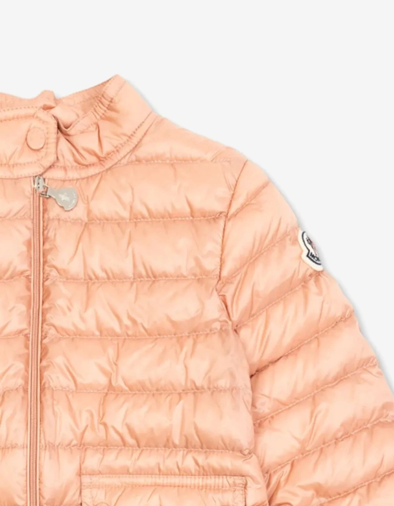 Girls Down Padded Lans Jacket in Pink