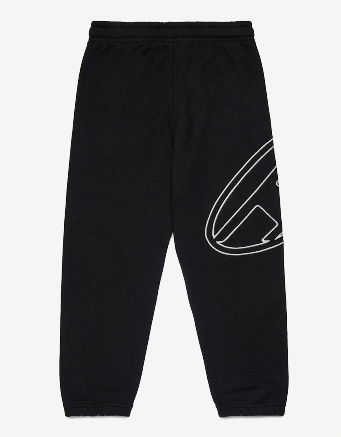 Boys Oval D Logo Joggers in Black