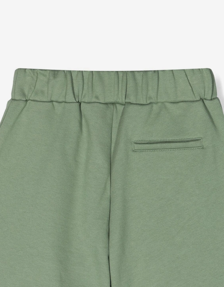 Boys Logo Shorts in Green