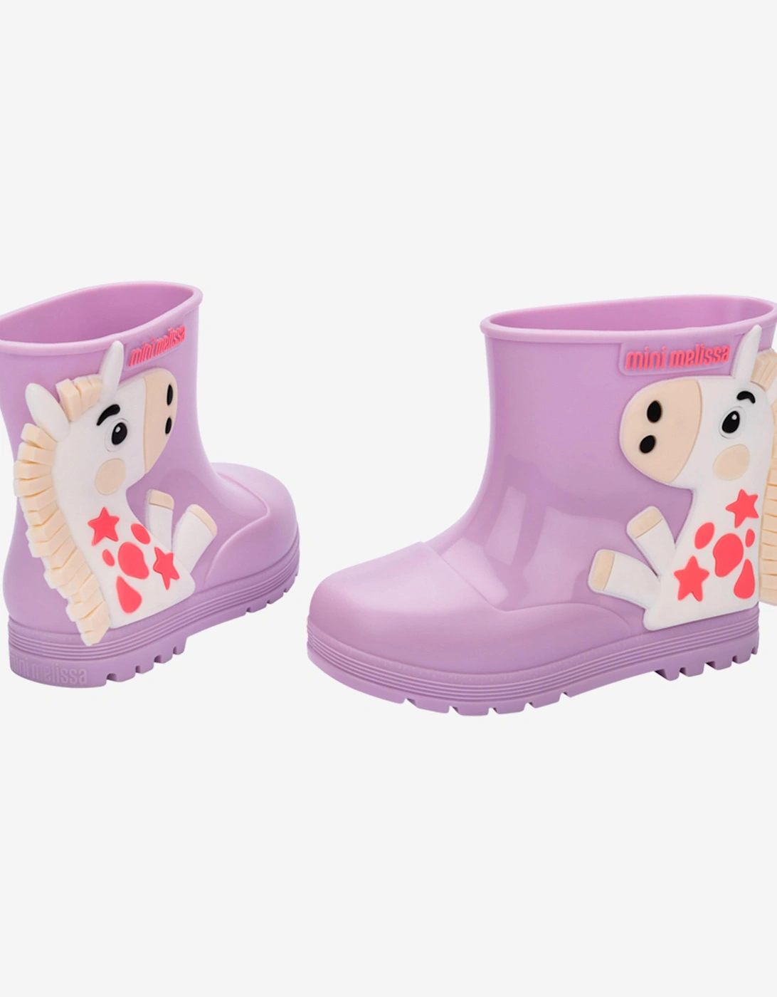 Girls Wonderland Wellies in Purple