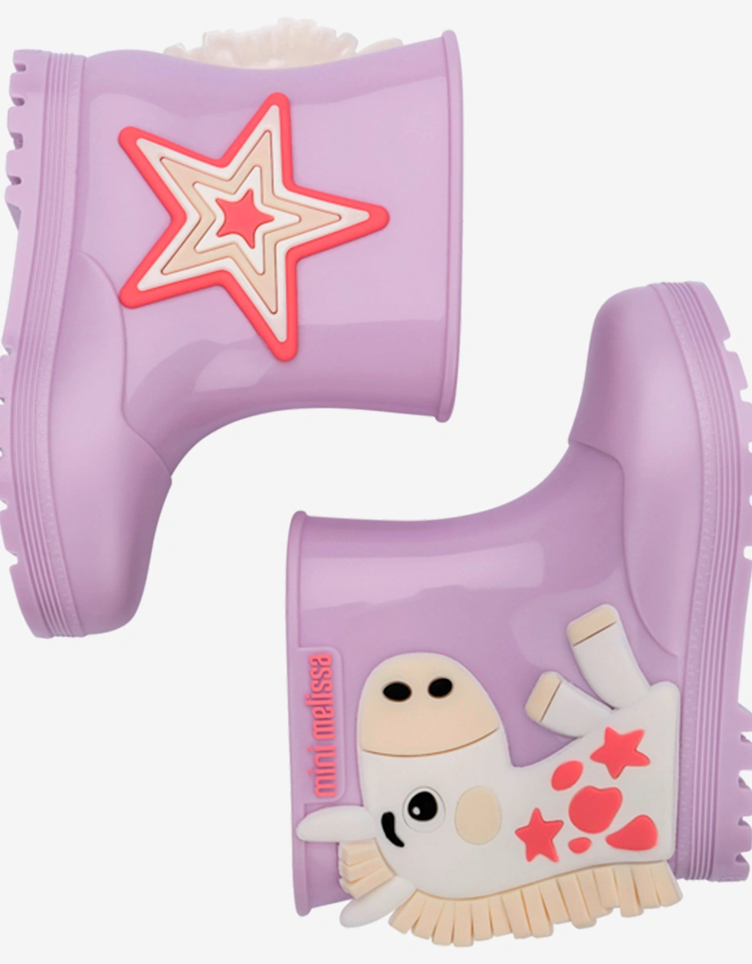 Girls Wonderland Wellies in Purple