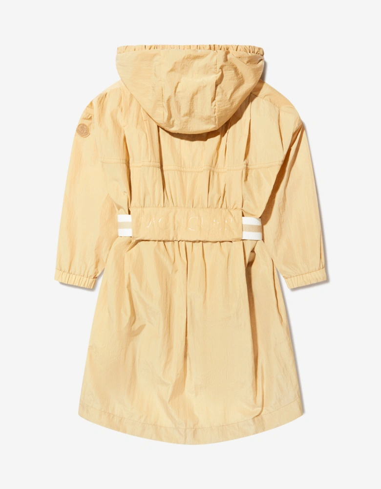 Enfant Girls Aloysha Long Coat in Cream