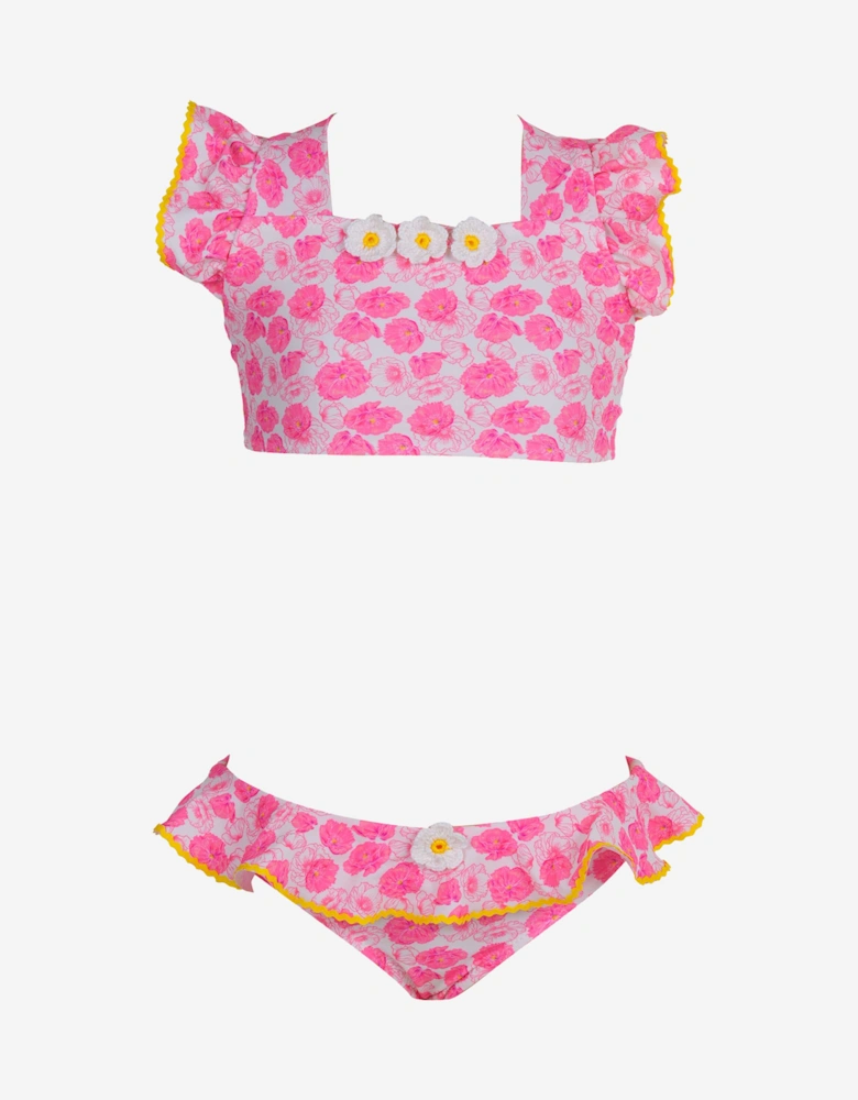 Girls Briar Bikini in Pink