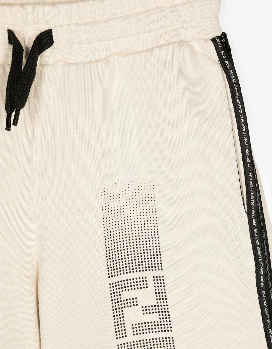 Boys Logo Bermuda Shorts in Beige