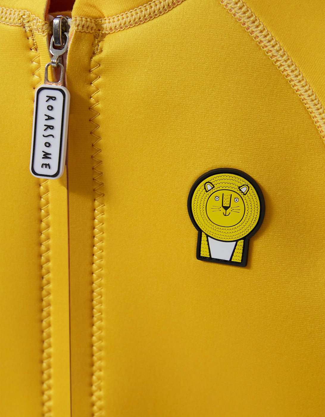 Kids Cub The Lion Wet Suit In Yellow