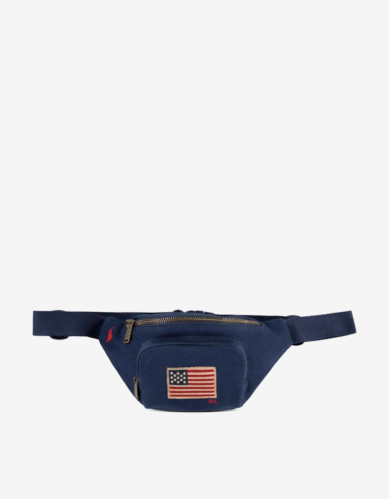 Kids Americana Belt Bag in Navy (28cm)
