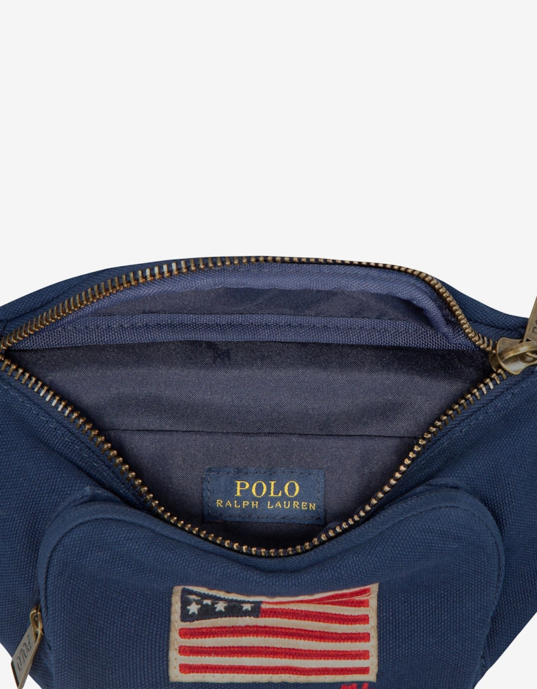 Kids Americana Belt Bag in Navy (28cm)