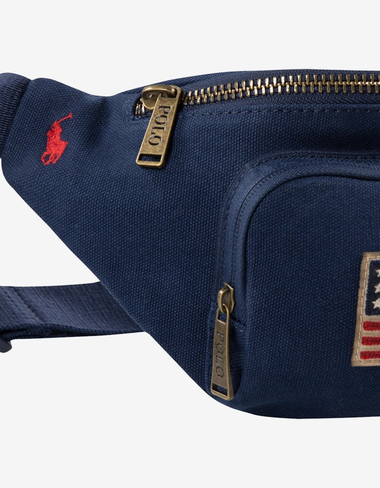 Kids Americana Belt Bag in Navy (28cm)