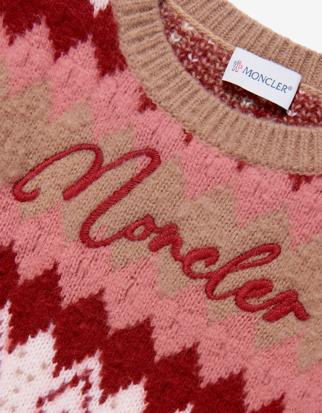 Enfant Girls Wool Knitted Jumper in Multicolour
