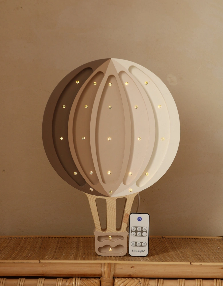 Hot Air Balloon Lamp om Beige (39x27.5x5.5 cm)