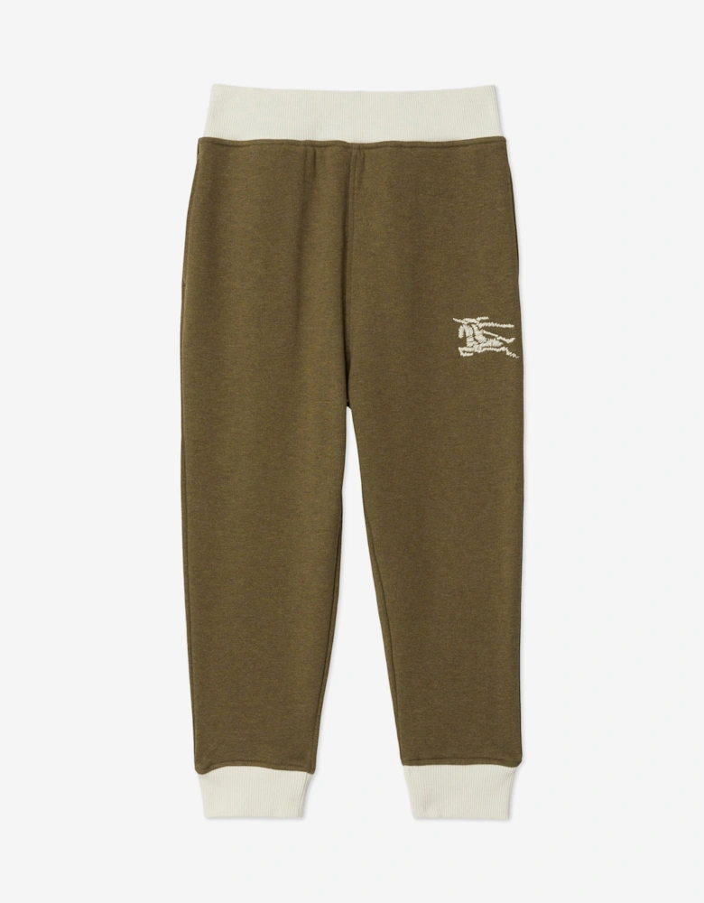 Boys EKD Logo Sidney Joggers in Green